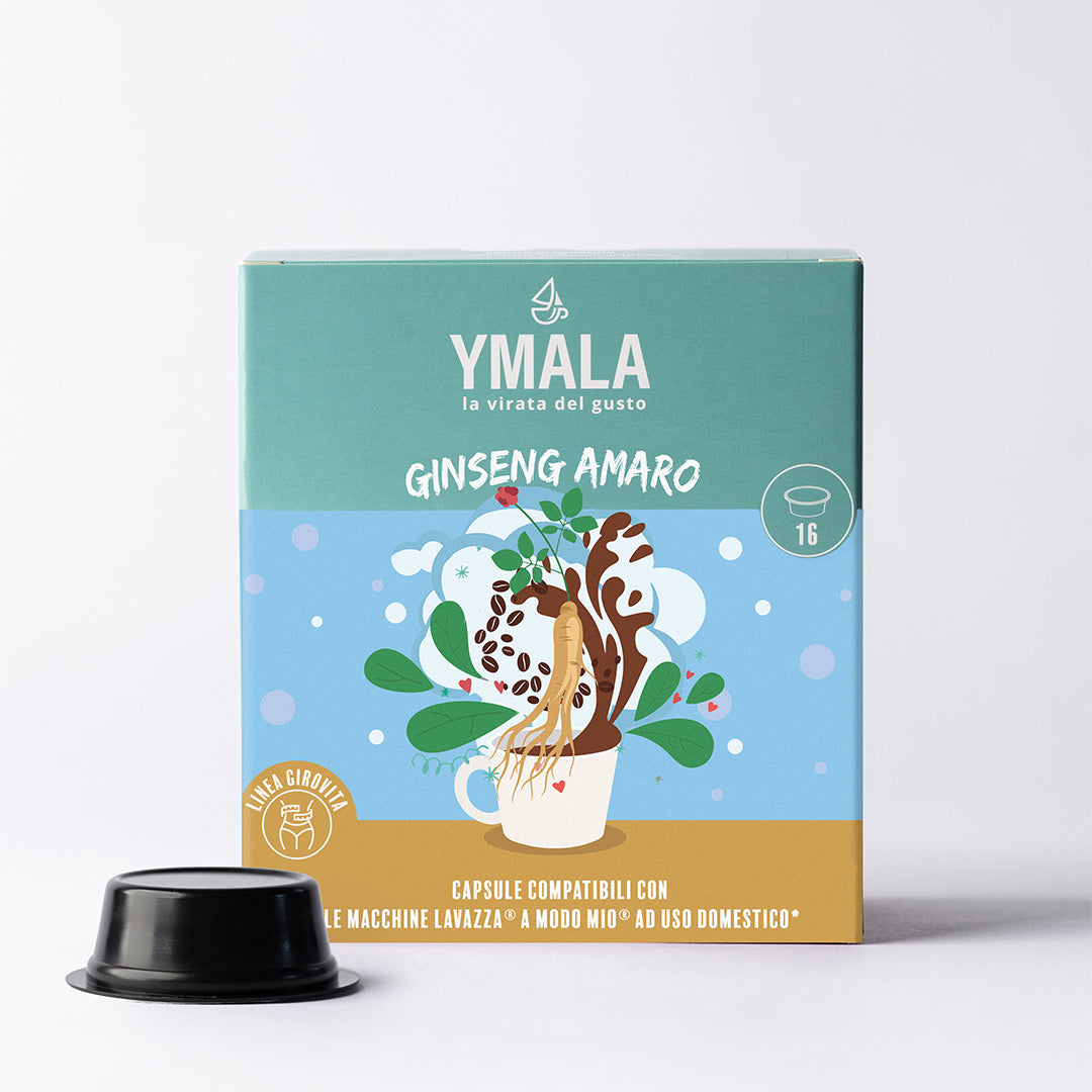 16 capsule di Ymala Ginseng Amaro