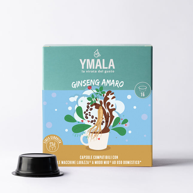 16 capsule di Ymala Ginseng Amaro