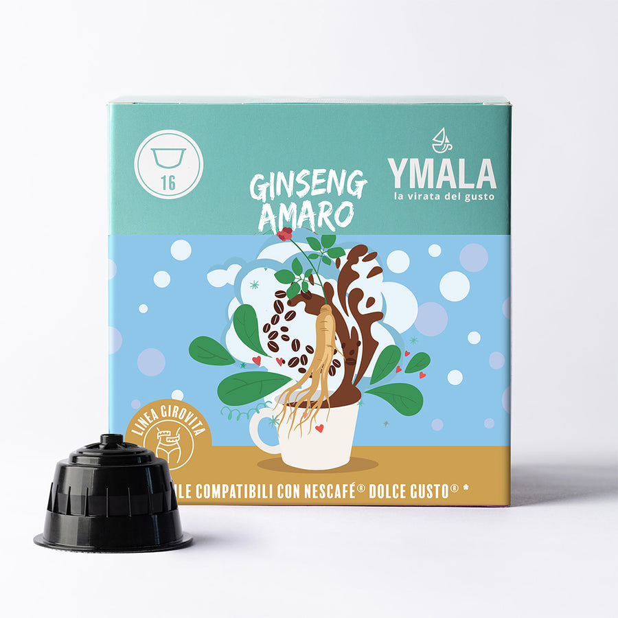 16 capsule di Ymala Ginseng amaro