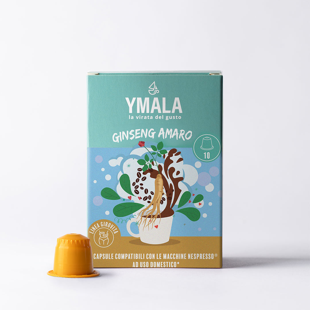 10 capsule di Ymala Ginseng Amaro