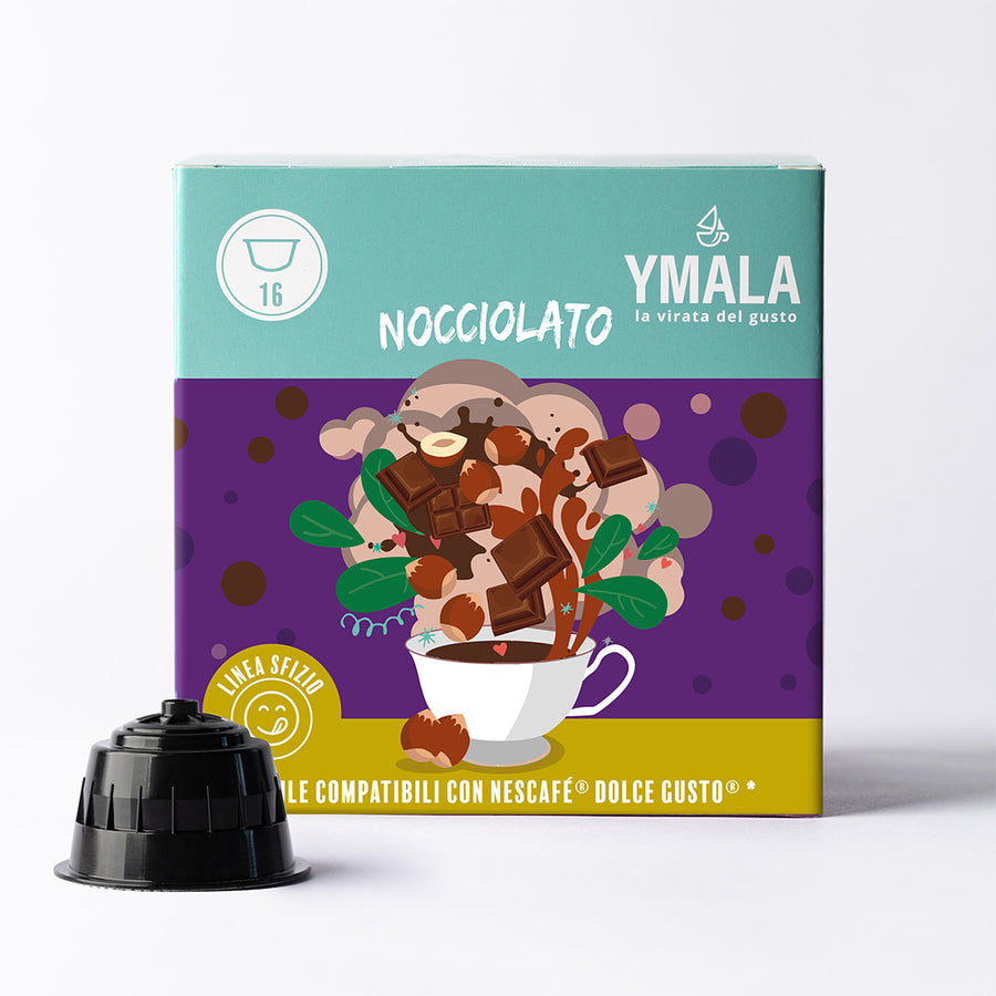 16 capsule di Ymala Nocciolato